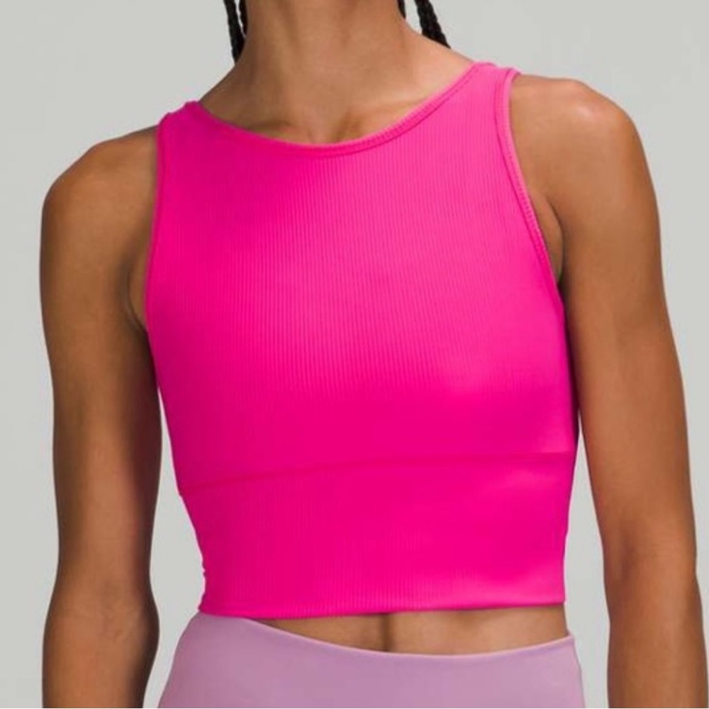 lululemon athletica Pink Crop Top
